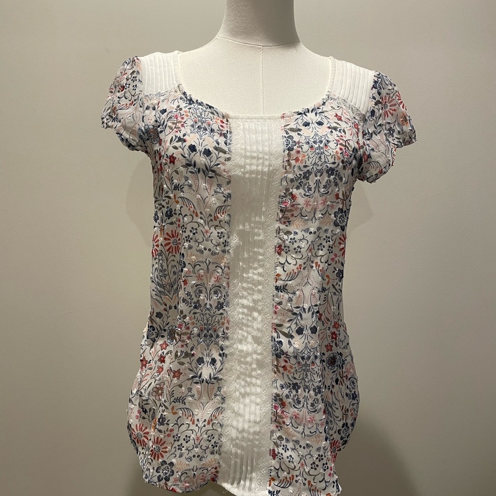Floral Print Women's Top